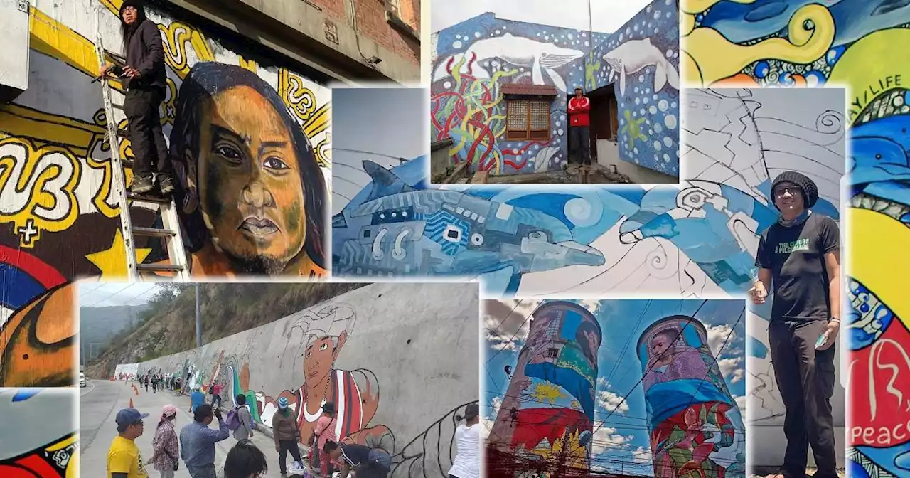 Pinoy artist-activist AG Saño finishes painting 1000 murals in 12 years