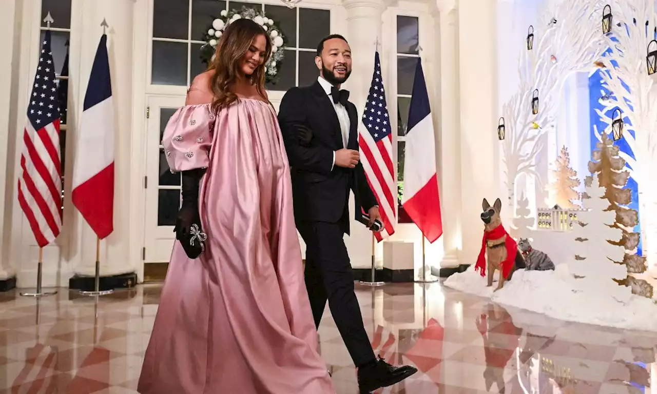 Chrissy Teigen, Jennifer Garner and Anna Wintour lead the glamour at the White House state dinner