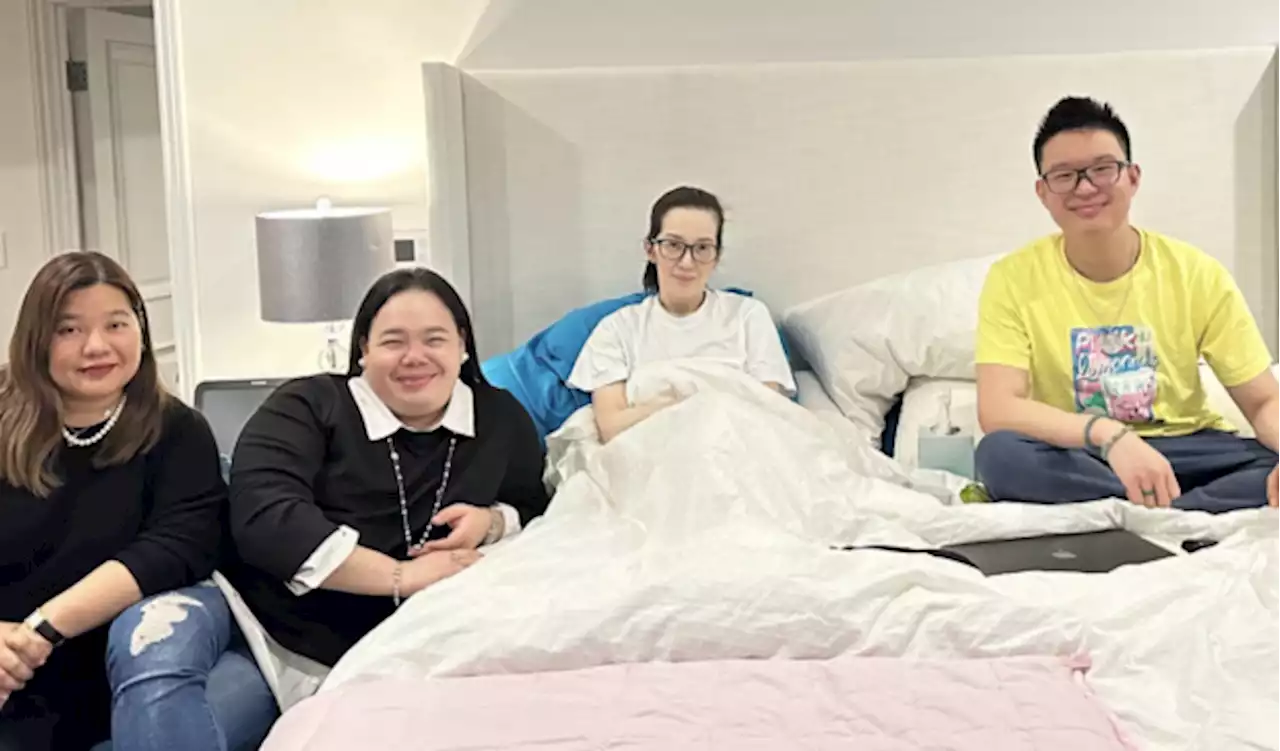 LOOK: Kris Aquino visited by ‘Kris TV’ sidekick Darla Sauler in US