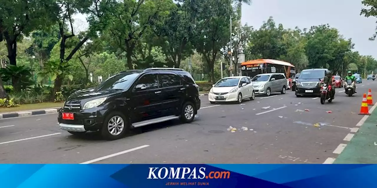 Demo Buruh di Balai Kota Selesai, Arus Lalin di Jalan Medan Merdeka Selatan Lancar