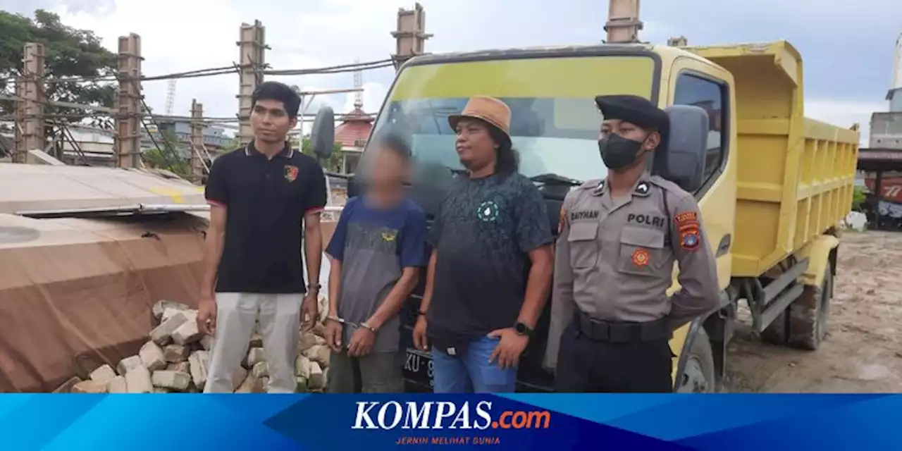 Gelapkan Truk Majikan dan Mengirimnya Keluar Pulau, Seorang Sopir Truk Dibekuk Polisi