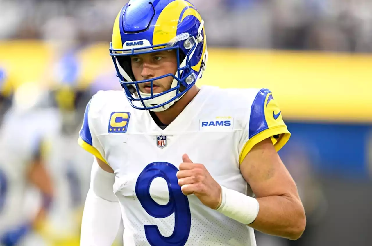 Rams QB Matthew Stafford clears concussion protocol, won’t play Sunday