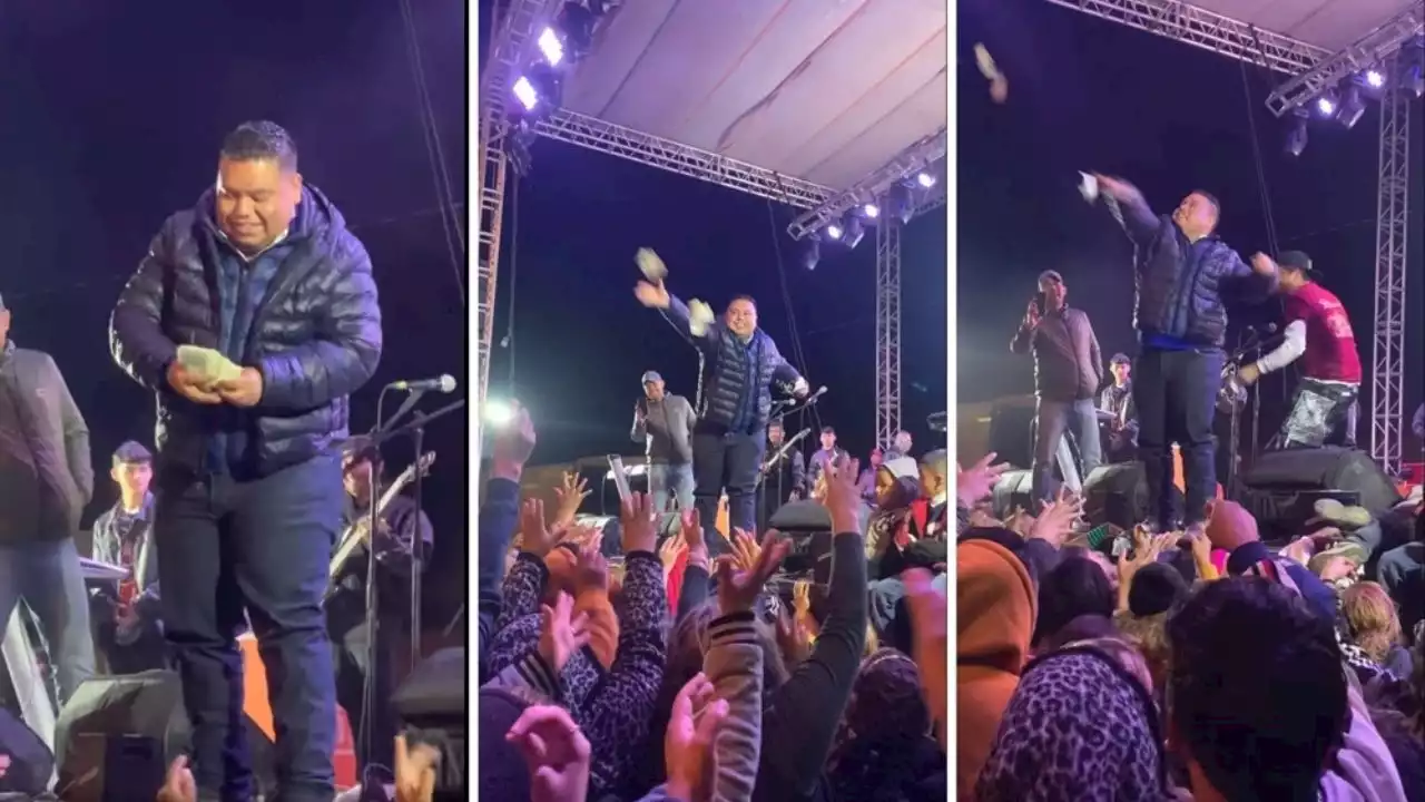 VIDEO Mayito Fest: alcalde celebra su cumpleaños con billetiza para invitados