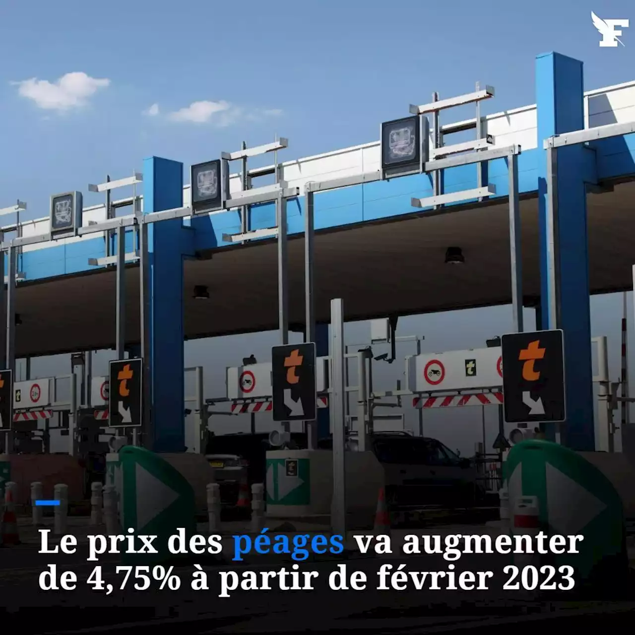 Les péages des autoroutes vont augmenter de 4,75% en moyenne le 1er février 2023