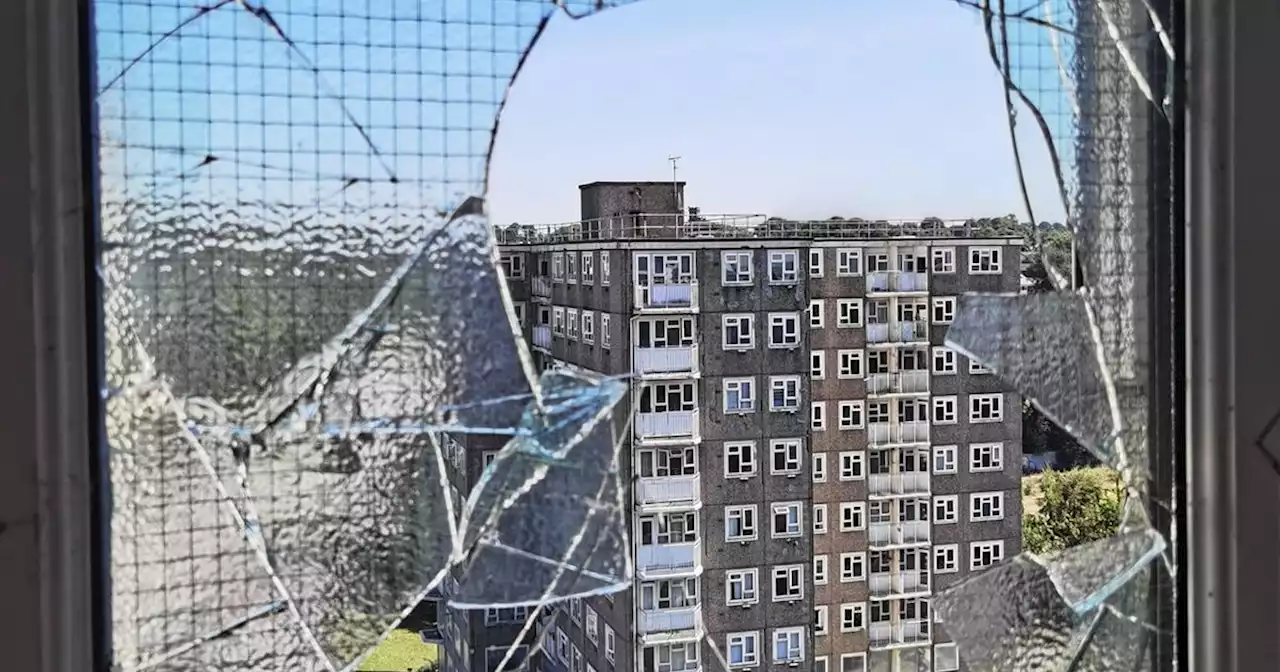 Inside Leeds' condemned Highways tower blocks