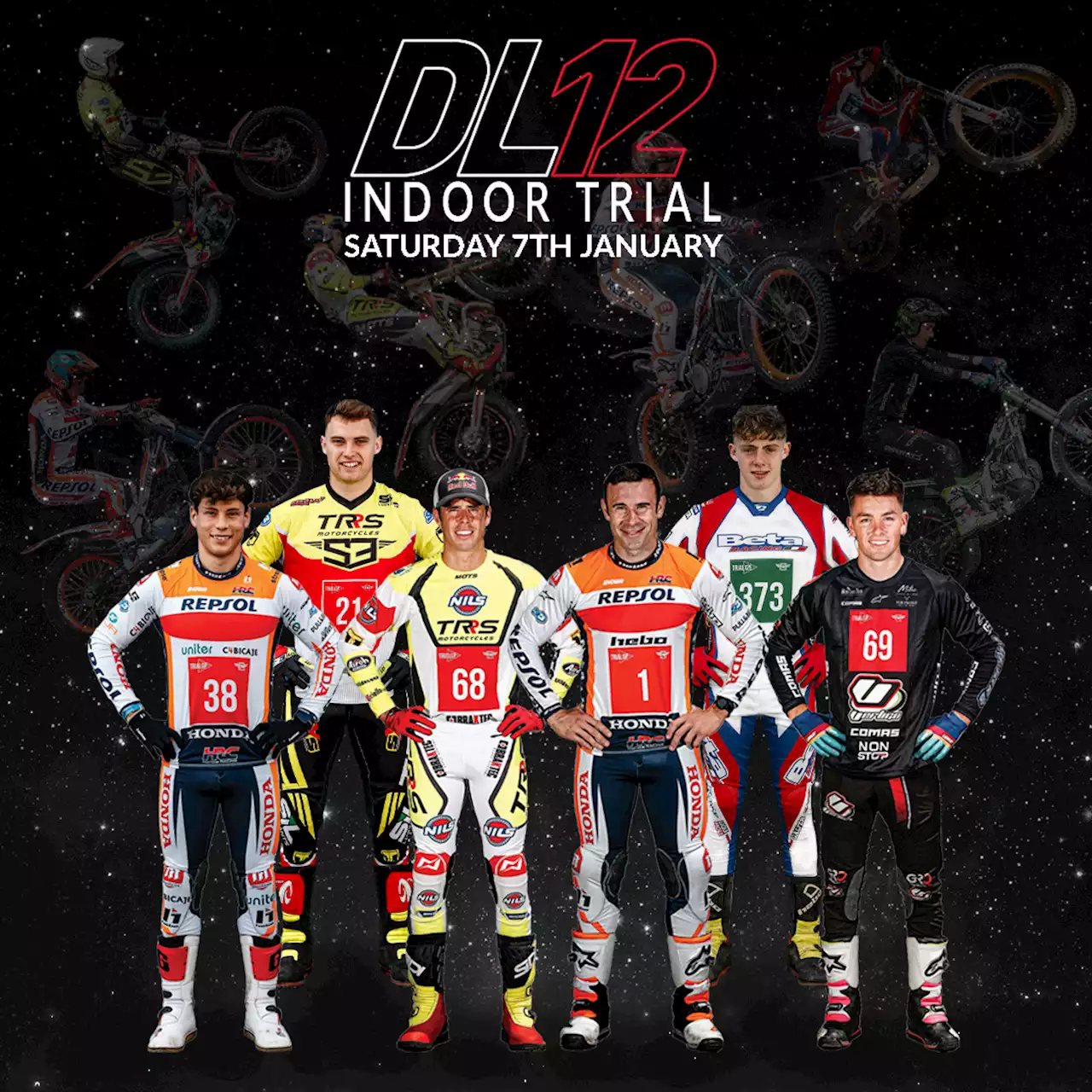 WIN tickets to DL12 Indoor Trial at Utilita Arena Sheffield