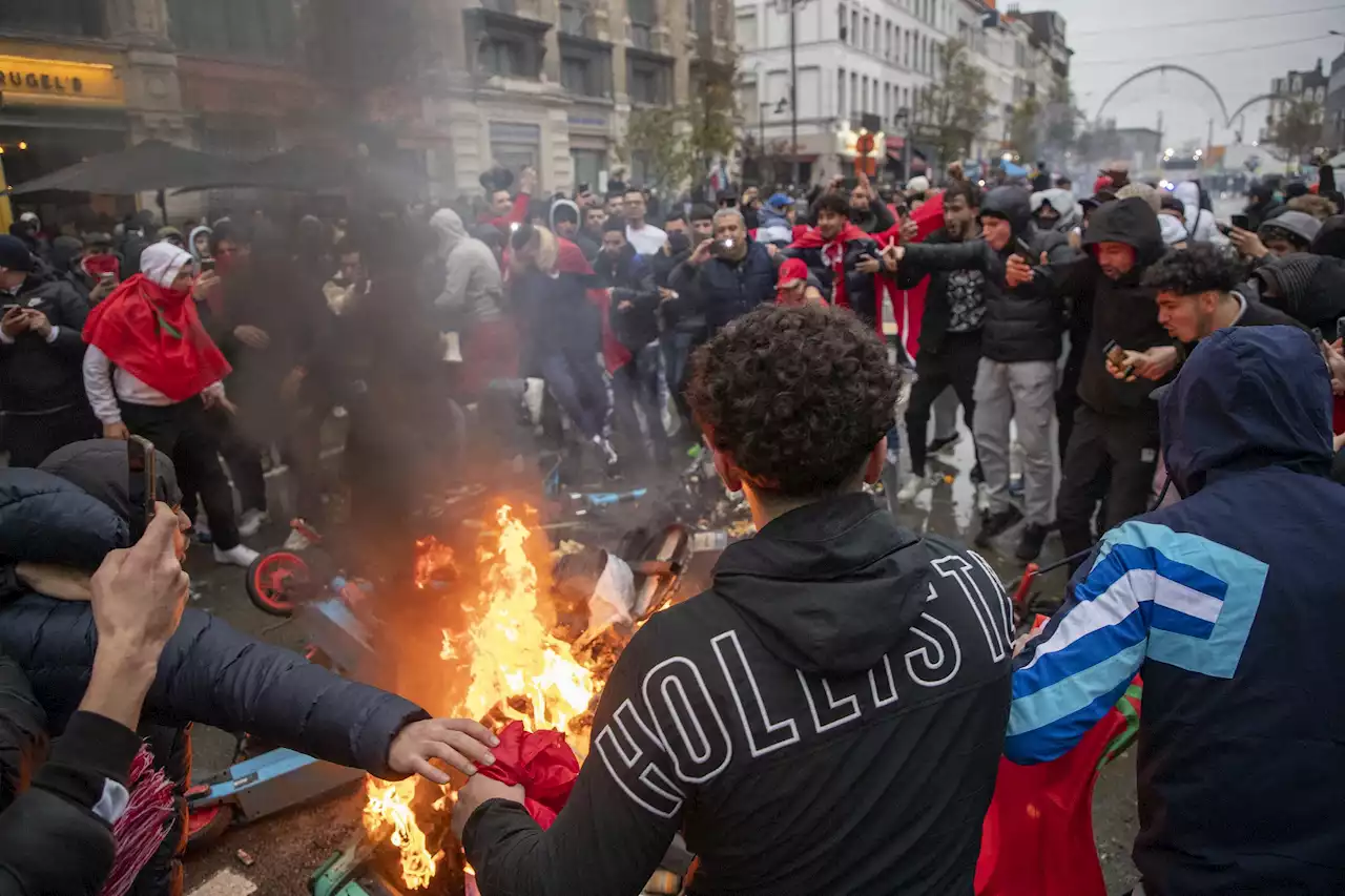 Emeutes à Bruxelles: le MR veut une répression plus sévère contre les fauteurs de troubles