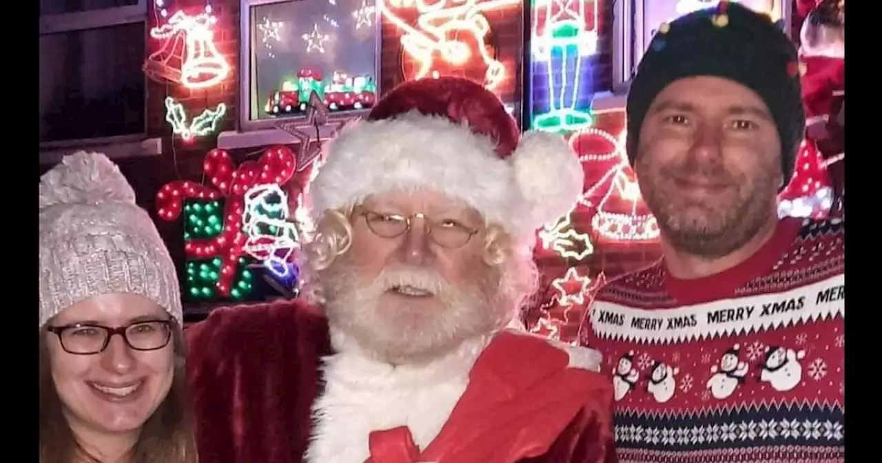 Christmas-mad dad hosts very own lights switch-on event every year