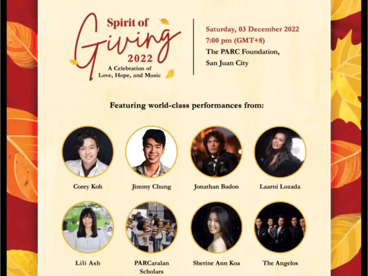 Spirit of Giving 2022: A celebration of love, hope, and music