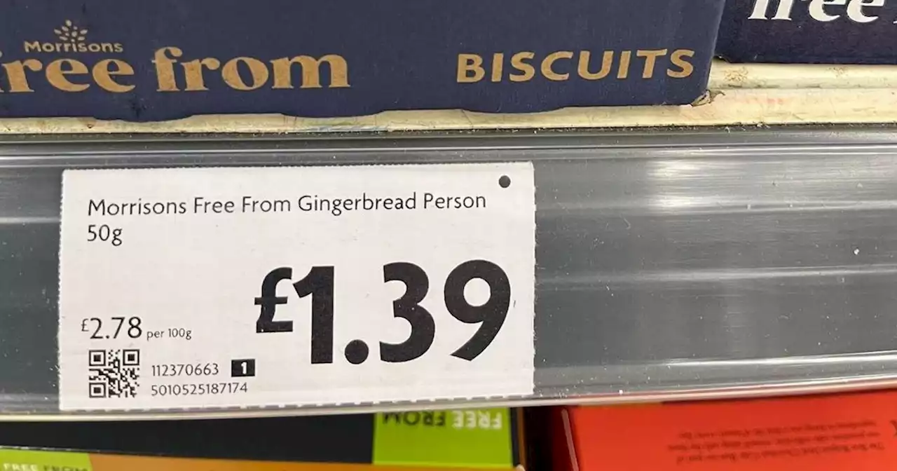 Shoppers say 'the world's gone mad' as they slam Morrisons' 'gingerbread person'