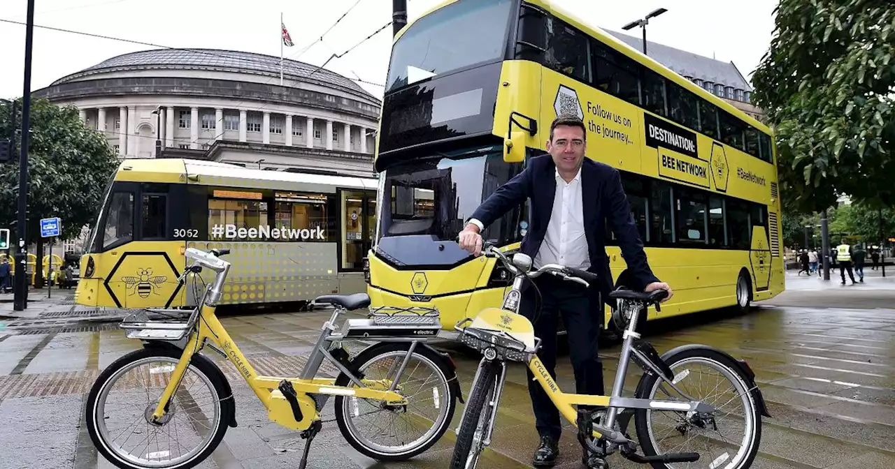 'We prioritise cars and vans too much in Greater Manchester', Andy Burnham says