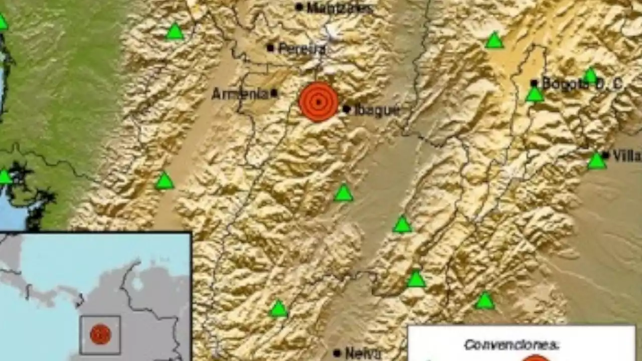 A mediodía tembló fuerte en Tolima | Minuto30