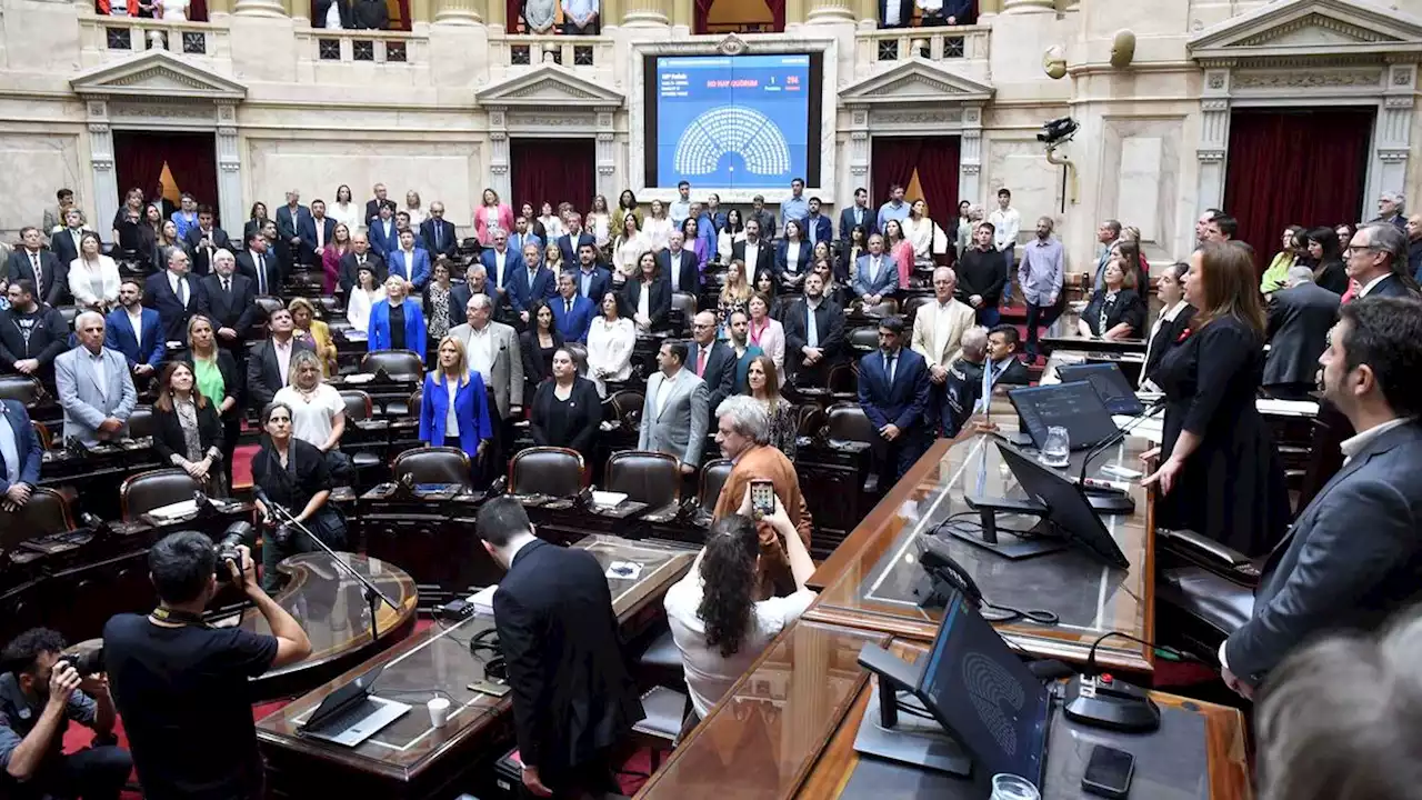 Acusan a Juntos por el Cambio de querer 'discutir' la presidencia de la Cámara de Diputados