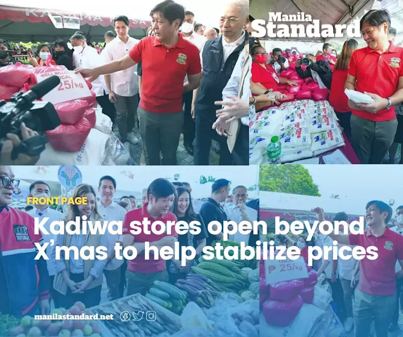 Kadiwa stores open beyond X’mas to help stabilize prices