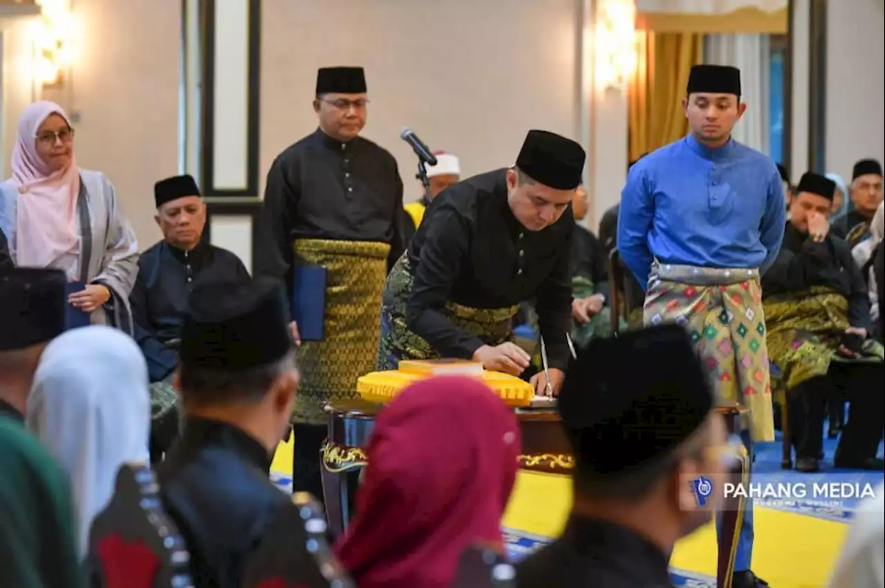 Anak Najib angkat sumpah jawatan exco Pahang | The Malaysian Insight