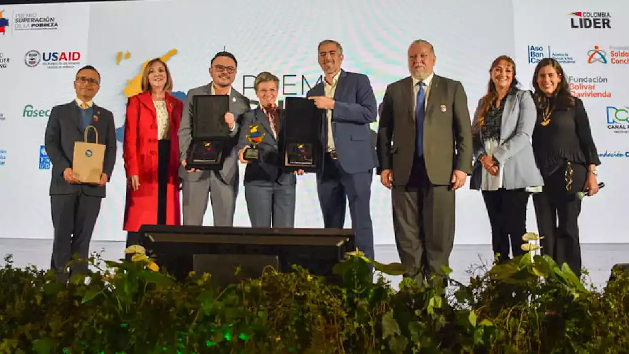 Estos son los ganadores del Premio Superación de la Pobreza de Colombia Líder