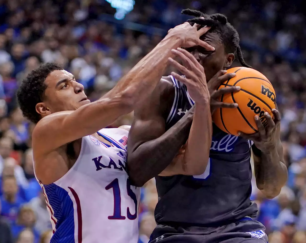 Cold-shooting Seton Hall blasted by defending champion Kansas