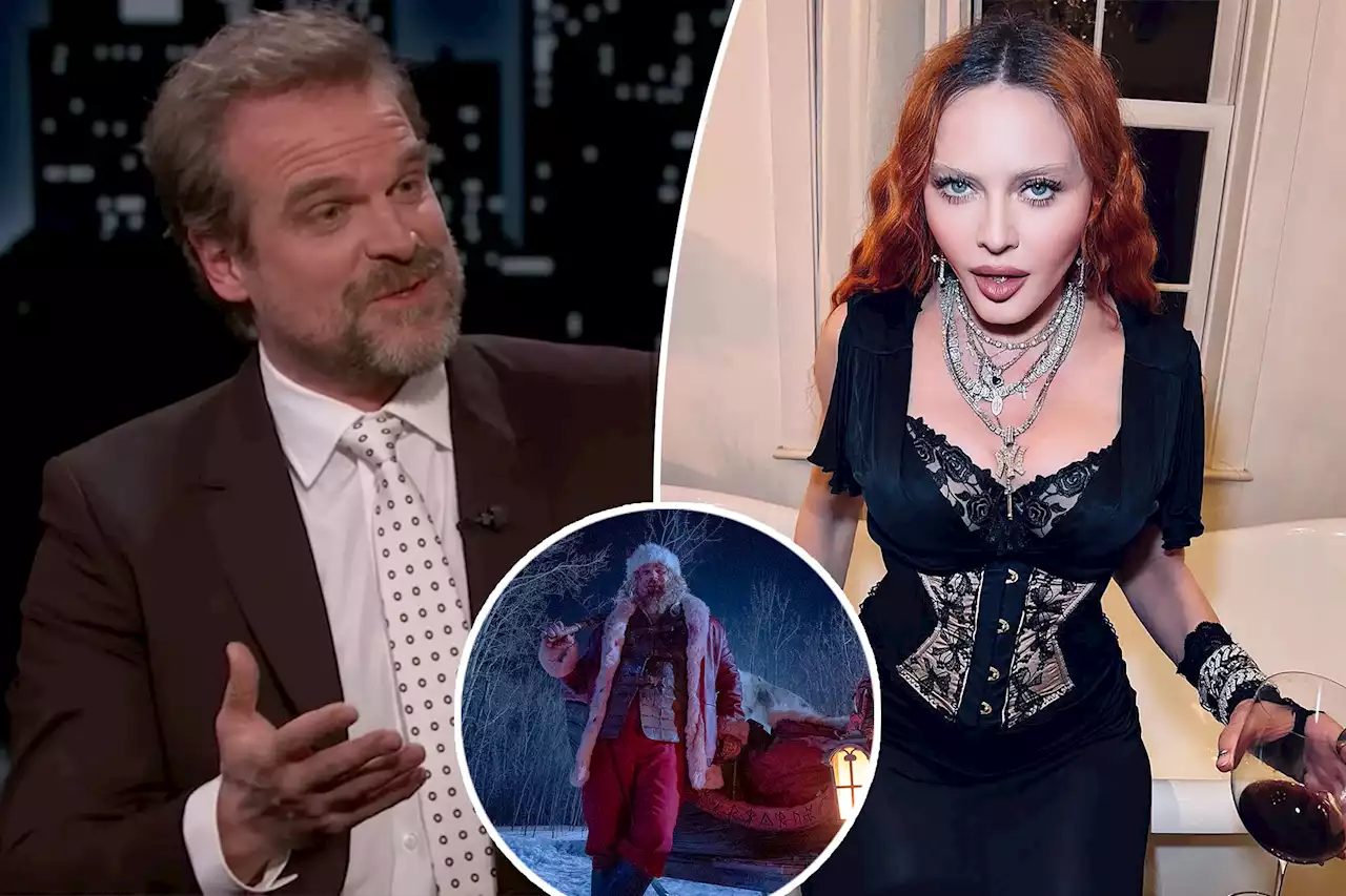 David Harbour shocked by Madonna calling him sexy before ‘creepy’ audition