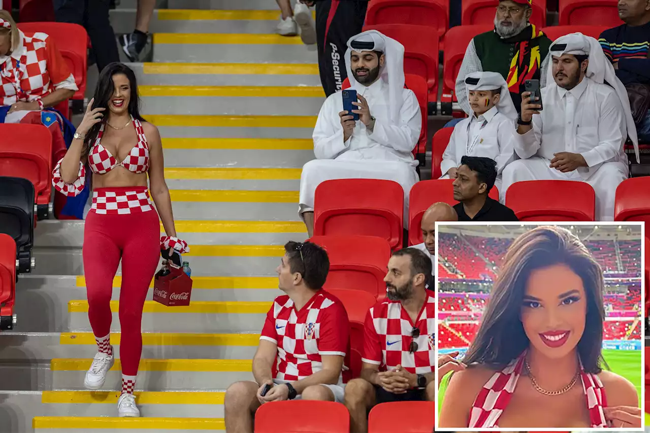 World Cup’s hottest fan Ivana Knoll’s skimpy outfits spark controversy with locals