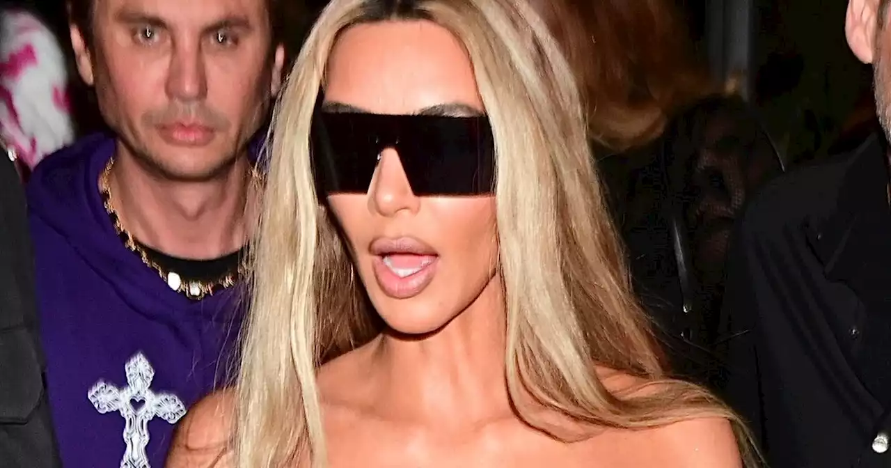 Kim Kardashian takes inspiration from 00s Christina Aguilera with skimpy look