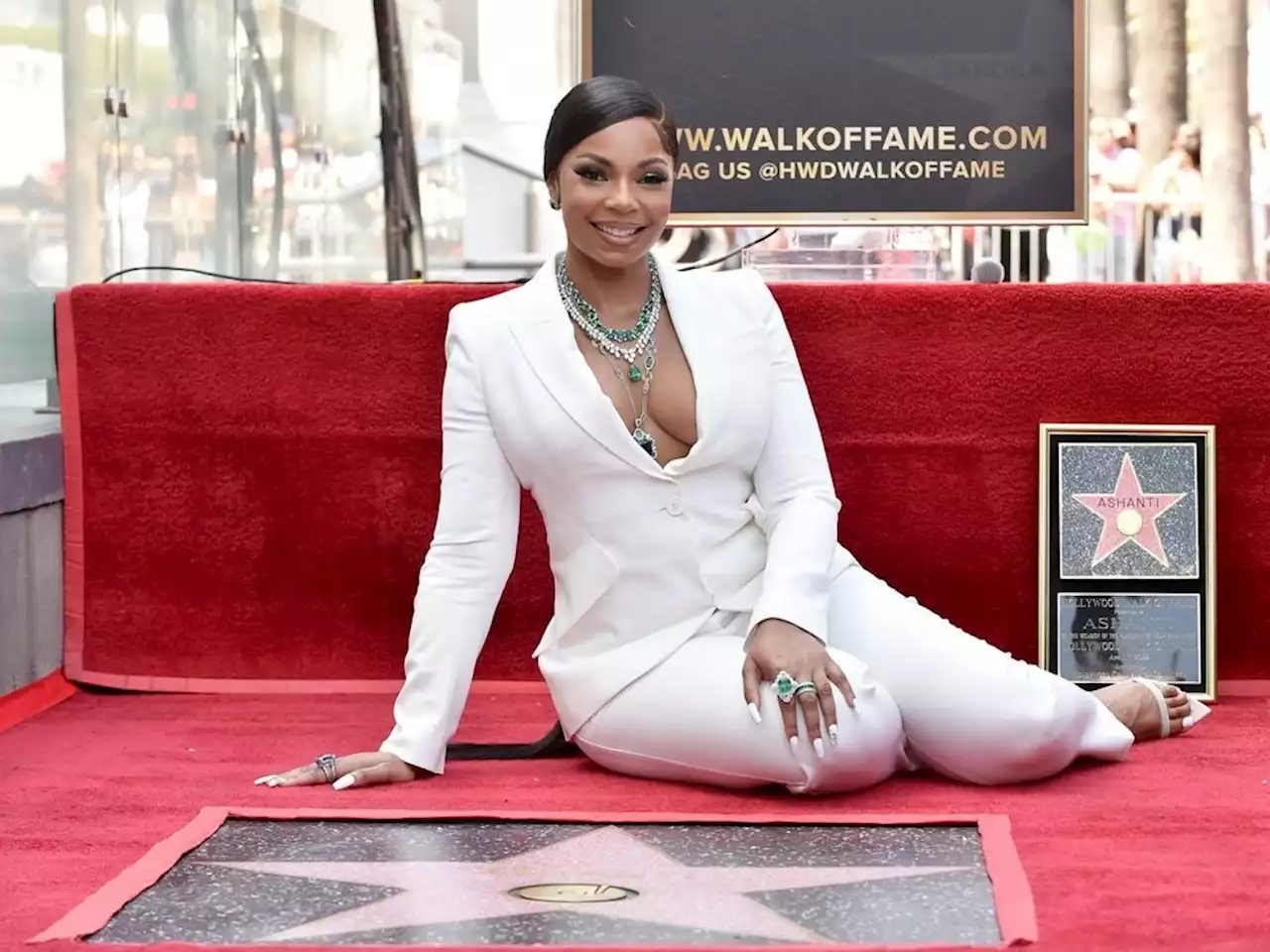 Ashanti claims producer asked her to shower with him