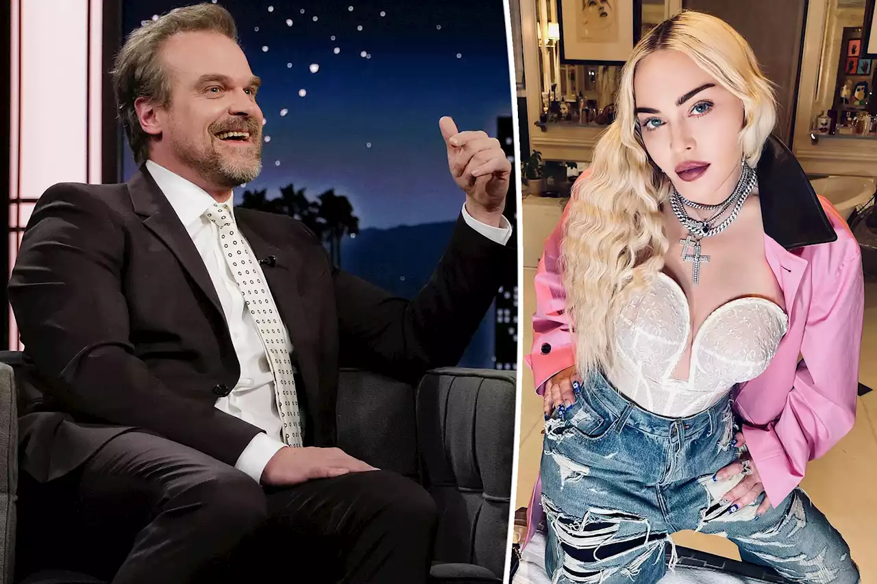 David Harbour reacts to Madonna thinking he’s ‘sexy’