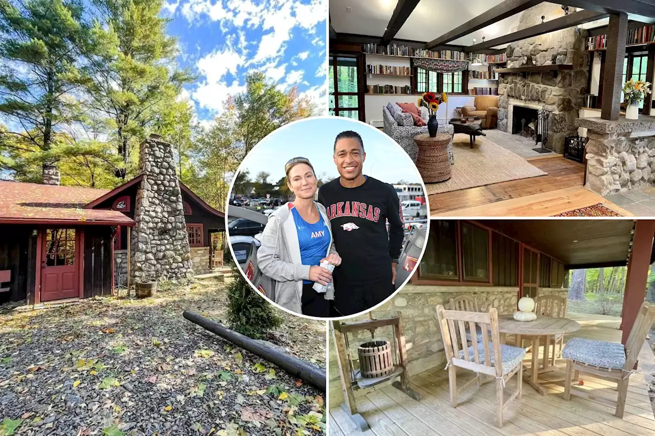 Inside the upstate retreat where Amy Robach, T.J. Holmes spent a weekend