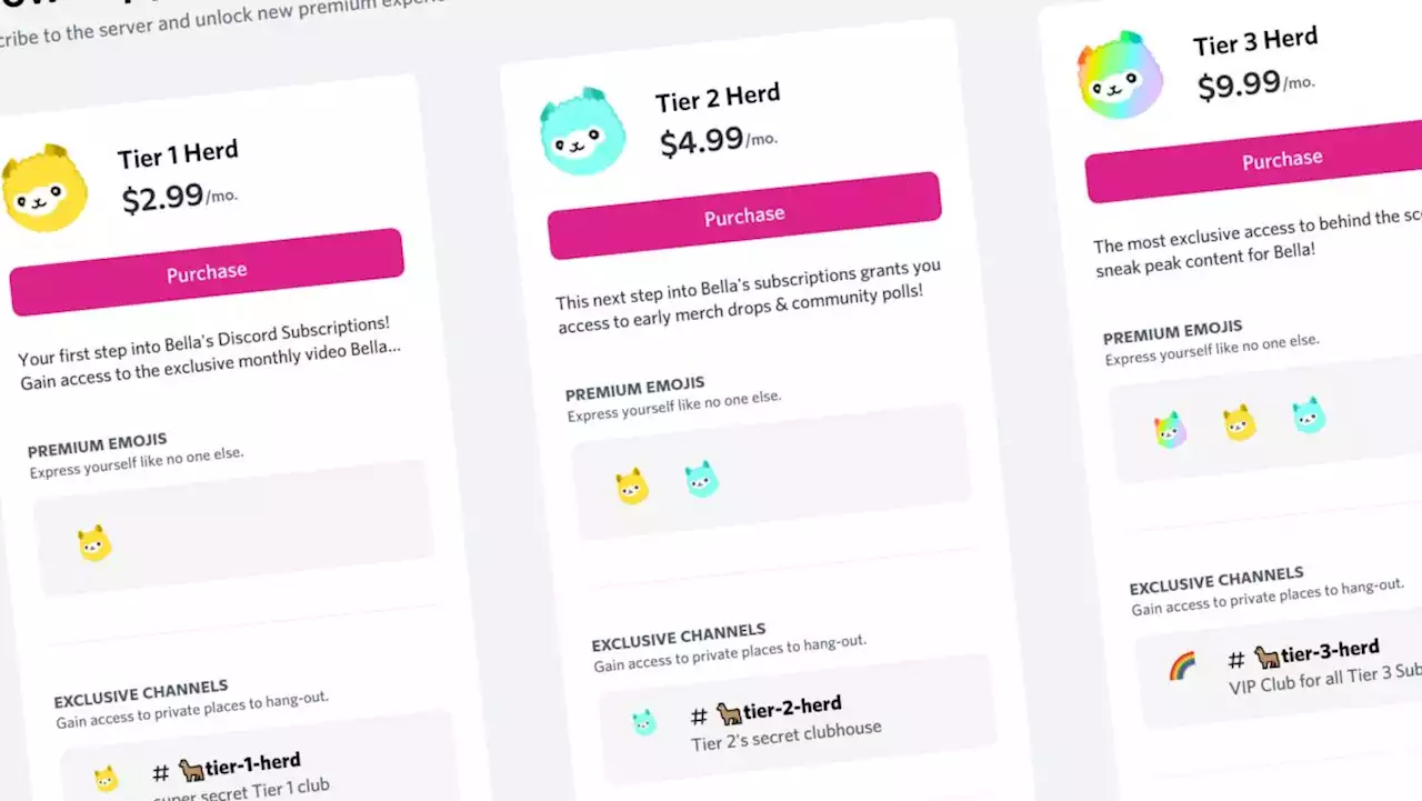 Discord server owners can now make money by offering Patreon-like subscription tiers