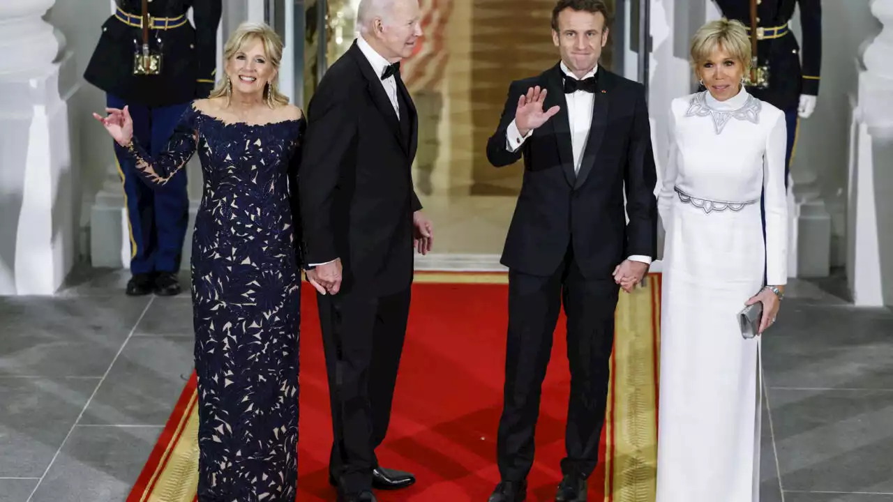 États-Unis/France: le dîner d'État, moment fort de la visite d’Emmanuel Macron à Washington