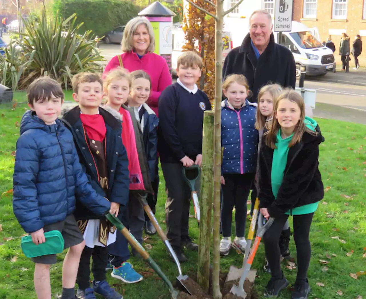 Tree planted in Shrewsbury as part of Queen’s Green Canopy project