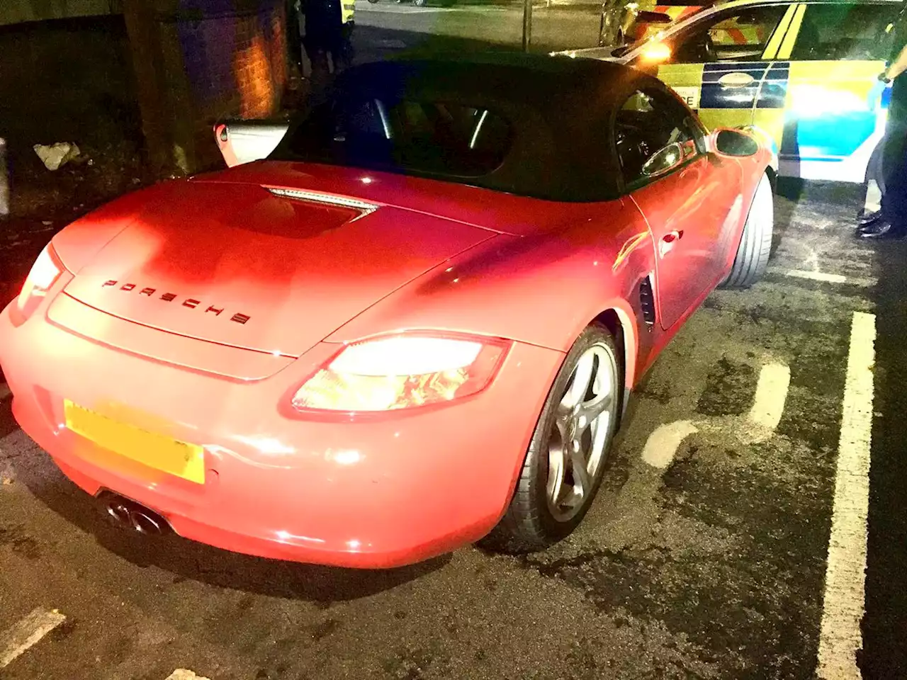 Two arrested during police stop after Porsche allegedly stolen during house burglary in Shrewsbury