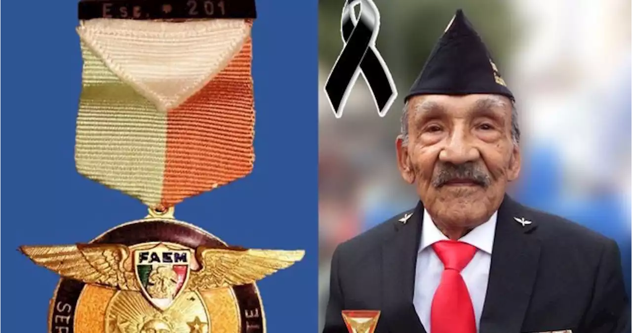 El Sargento Horacio Castilleja, último veterano mexicano del Escuadrón 201, fallece