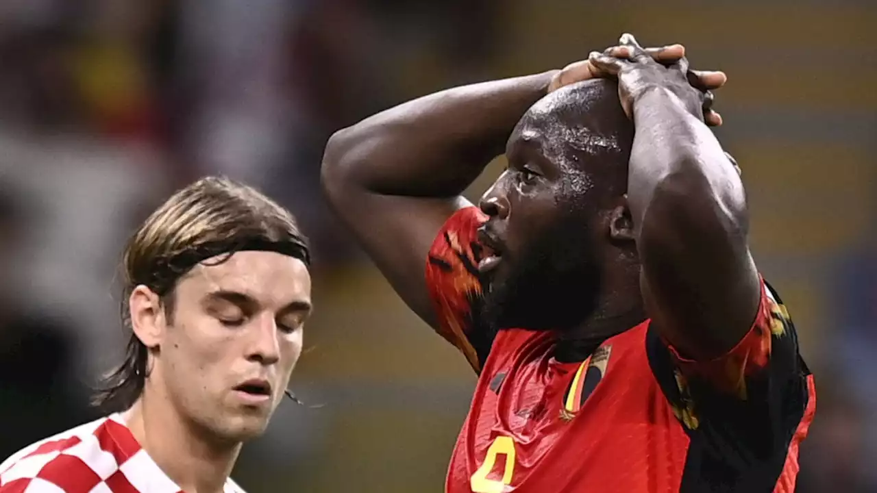 Belgiens Aus bei der Fußball-WM: Lukaku weint dicke Tränen