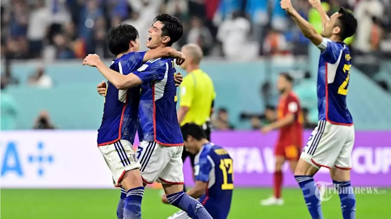 Akhir Drama Grup Neraka Piala Dunia 2022: Jepang Kudeta Spanyol, Kosta Rika Hampir Lolos - Tribunnews.com