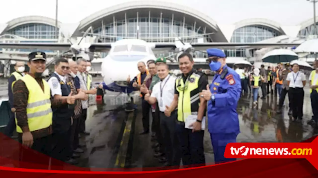 Gubernur Sulawesi Selatan Resmikan Penerbangan Perdana Jalur Makassar ke Kabupaten Bone