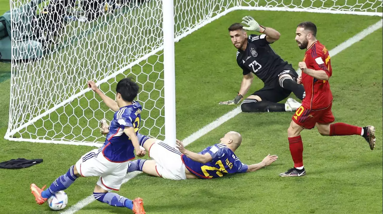 Fifa dice que el balón en segundo gol de Japón no habia salido