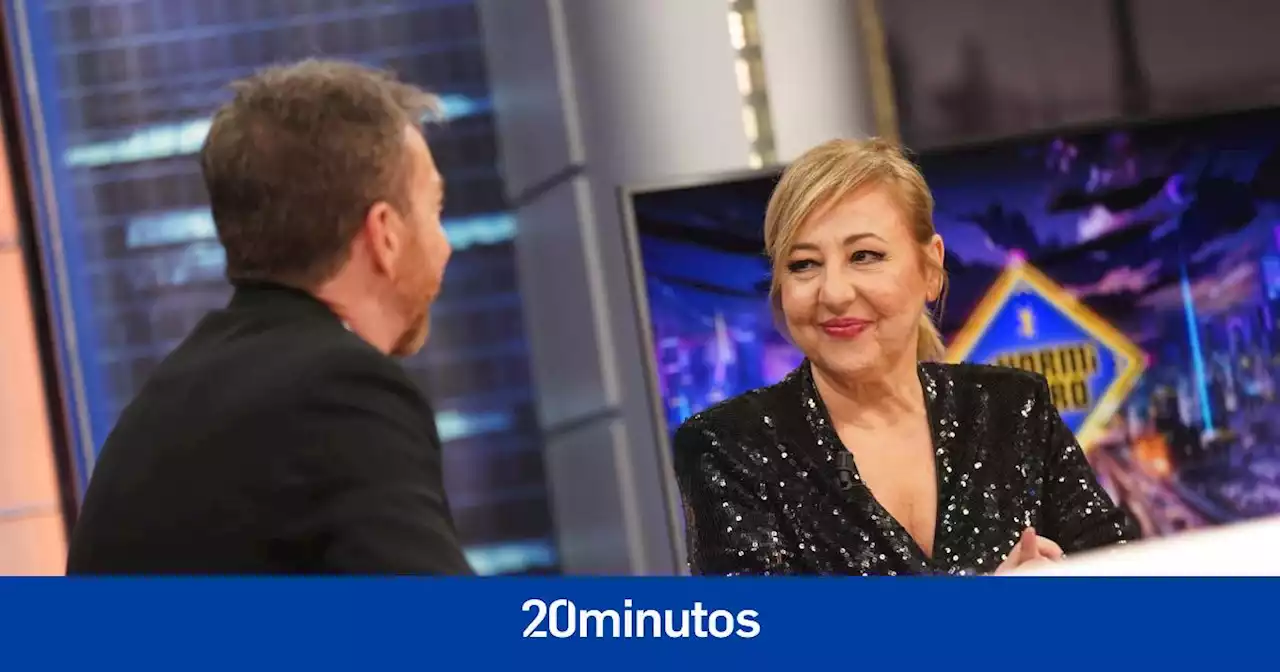 Carmen Machi confiesa en 'El Hormiguero' que tuvo anorexia infantil: 'Estuve sin comer hasta los siete años porque me daba asco'