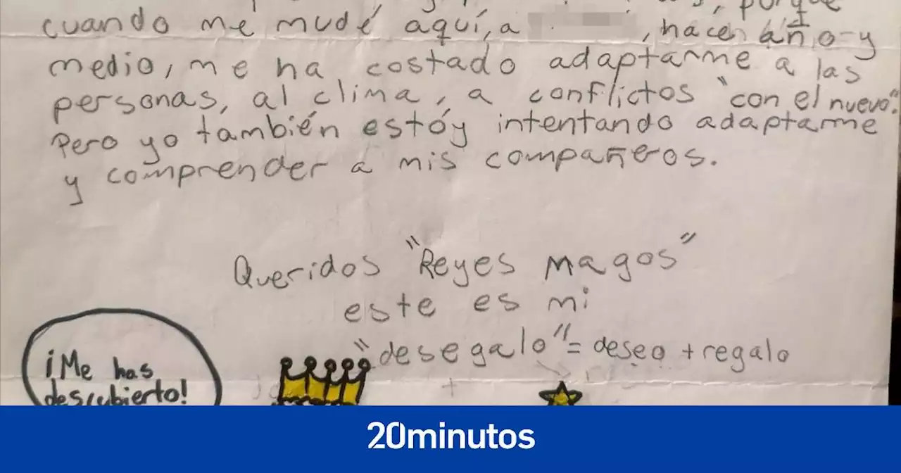 El deseo que un niño, víctima de acoso escolar, pide a los Reyes Magos: 'Amistad, comprensión y compañerismo'