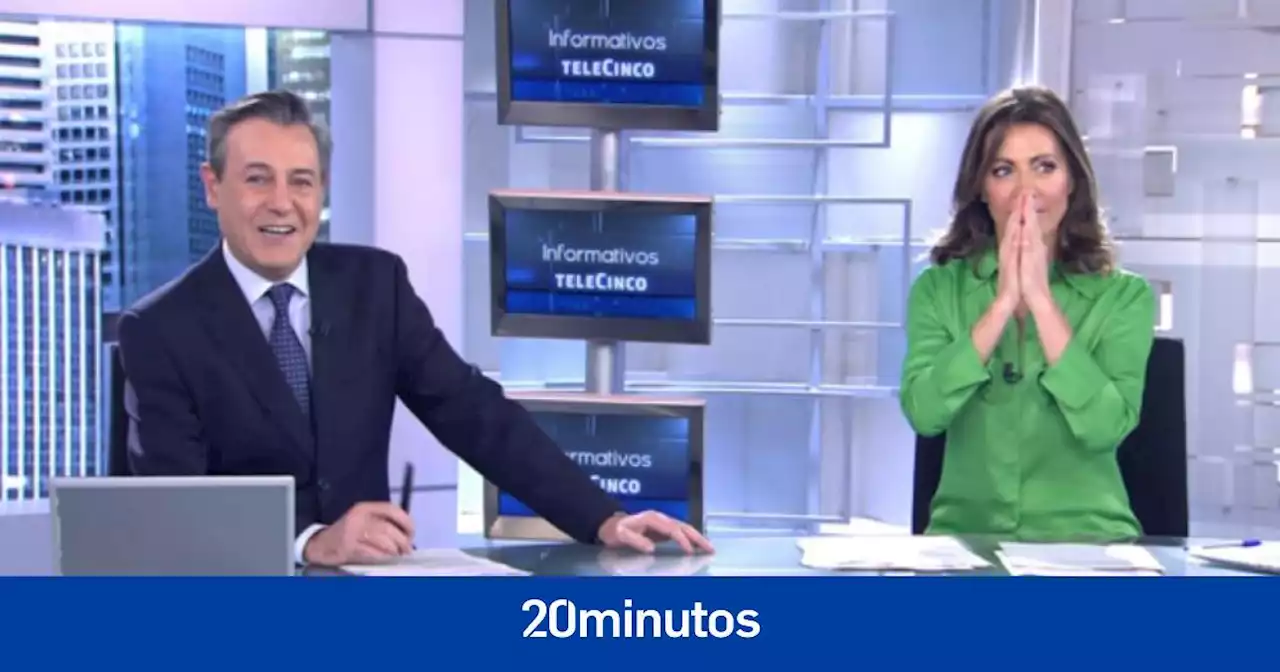 Ángeles Blanco sufre un lapsus en directo y obliga a José Ribagorda a actuar