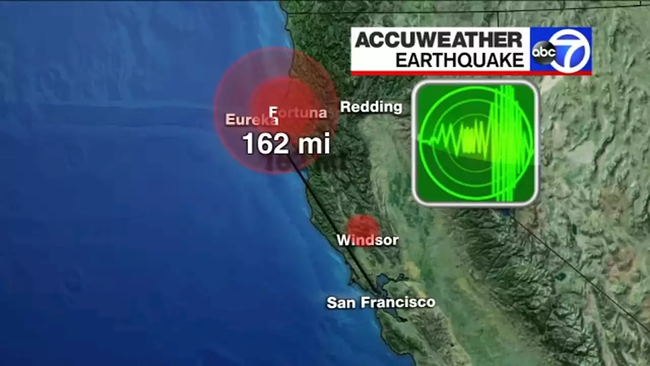 Magnitude 6.4 earthquake shakes parts of Northern California