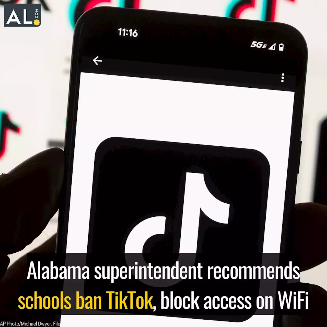 Alabama superintendent recommends schools ban TikTok, block access on WiFi