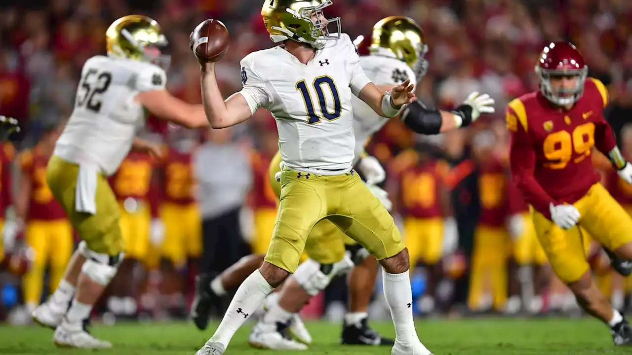 Arizona State football adds former Notre Dame quarterback Drew Pyne in transfer portal