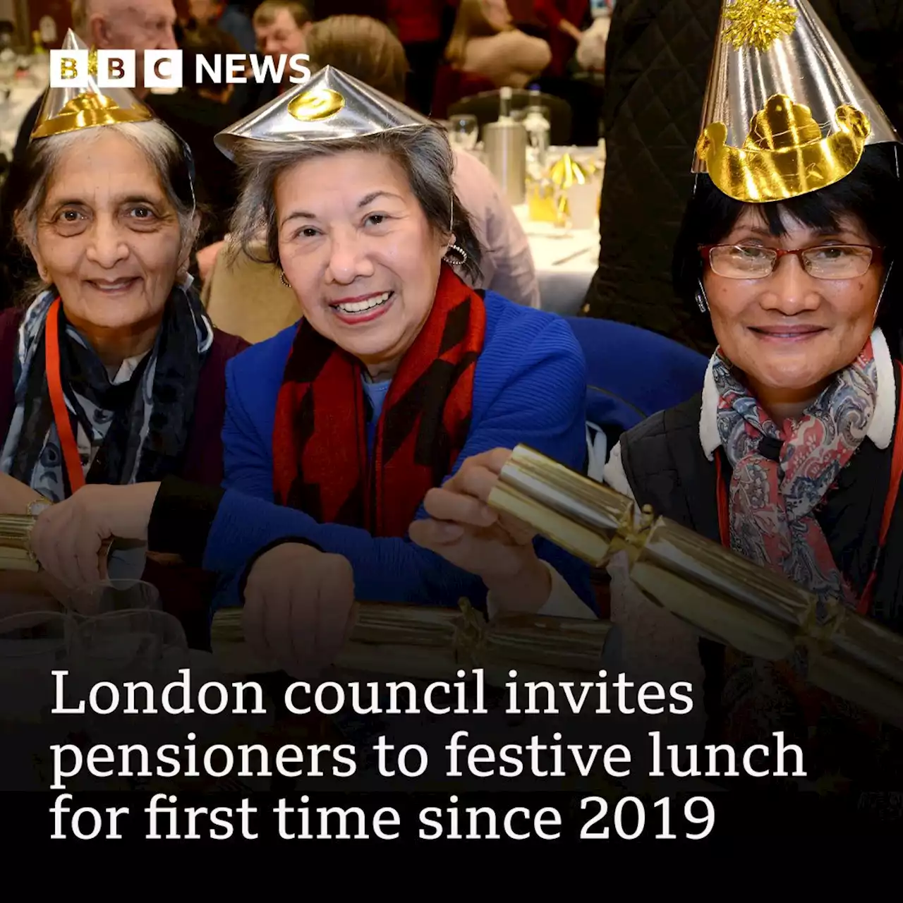 London pensioners invited back to festive lunch after Covid break