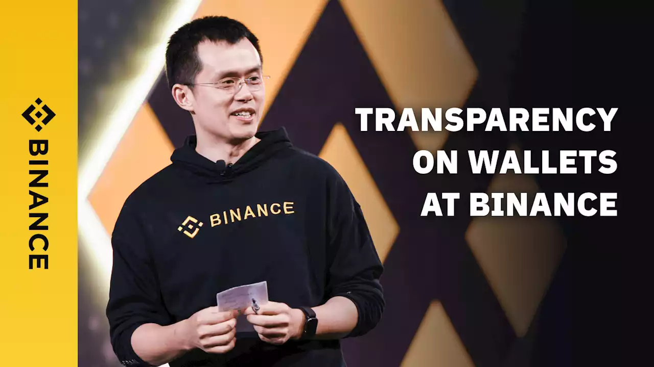 Transparency on Wallets at Binance | Binance Blog