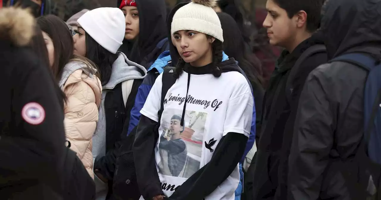 Benito Juarez students stage walk out in first day since Pilsen school shooting