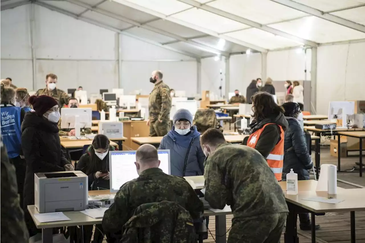 Bundeswehr in Tegel wieder im Flüchtlings-Einsatz