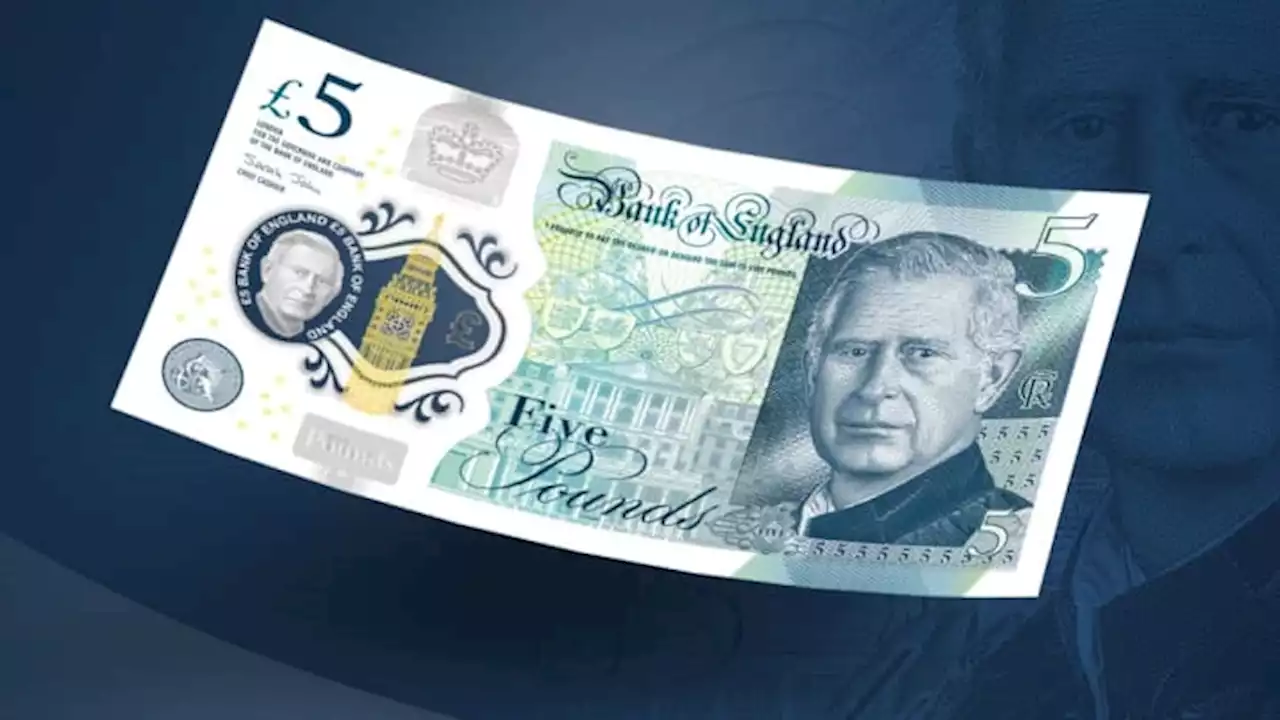 New British banknotes featuring portrait of King Charles III revealed