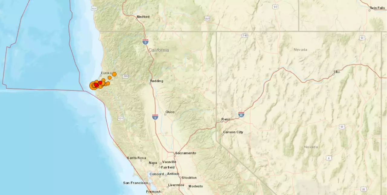 Magnitude 6.4 earthquake shakes parts of Northern California