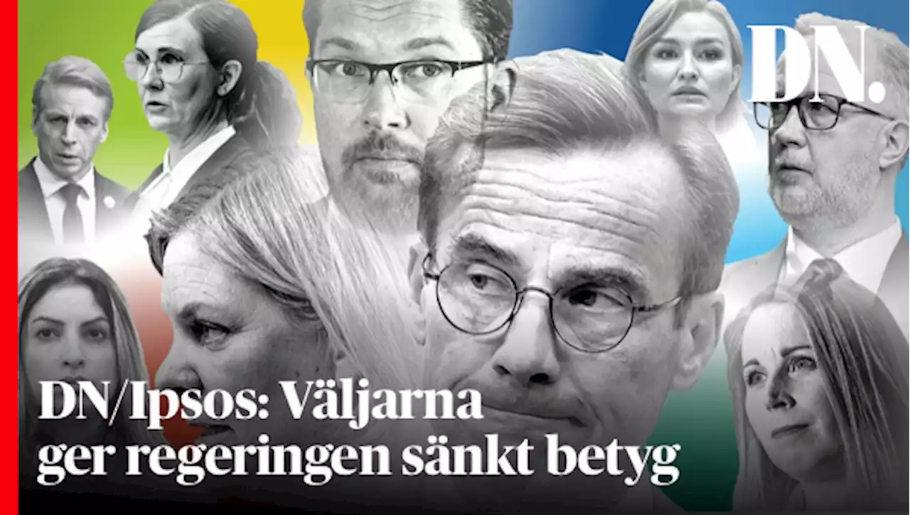 DN/Ipsos: Väljarna ger regeringen sänkt betyg