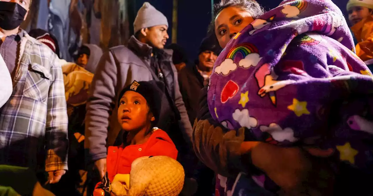 With bitter cold on the way, migrants face peril on El Paso streets